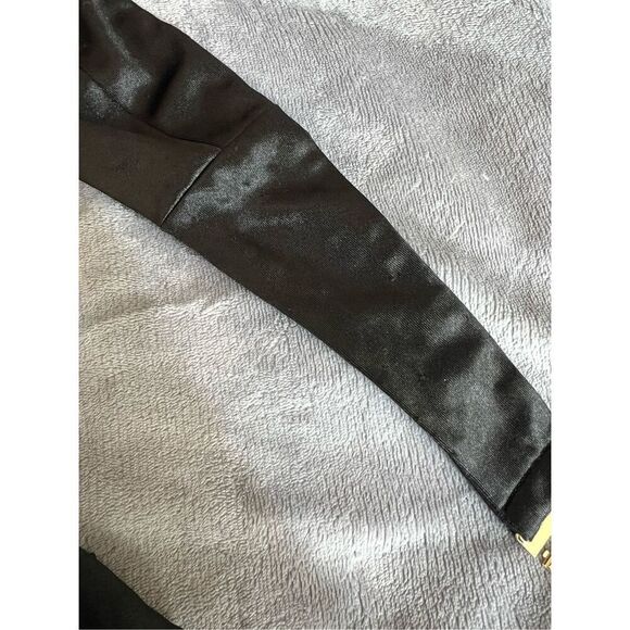 Revolve SER.O.YA Dress Womens Size XXS Black Maxi Cutout Strapless Long Slit - Picture 8 of 11